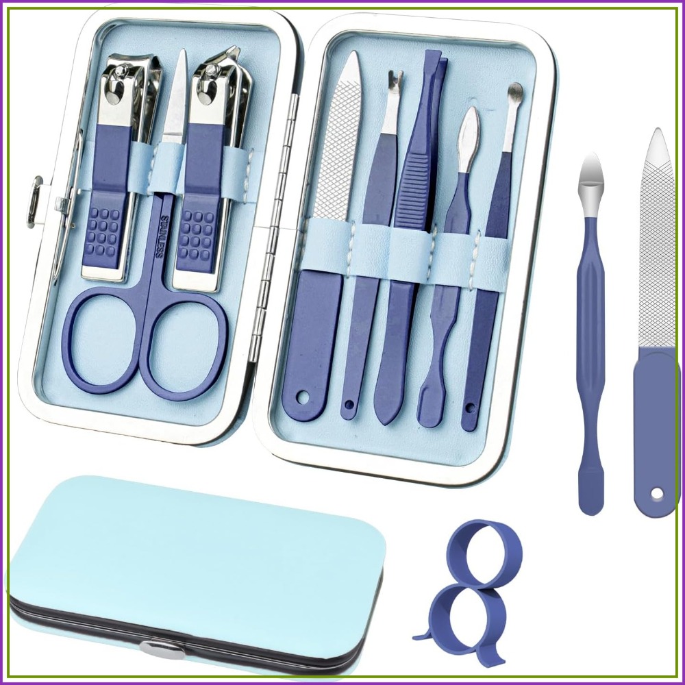 Nail Care Kit Mens - طقم مانيكير 8 في 1، مجموعة
