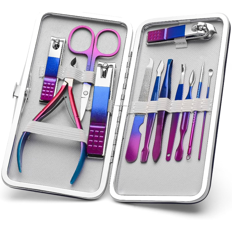 Nail Care Kit Mens - مجموعة أدوات العناية بالأظافر، مقص أظافر،