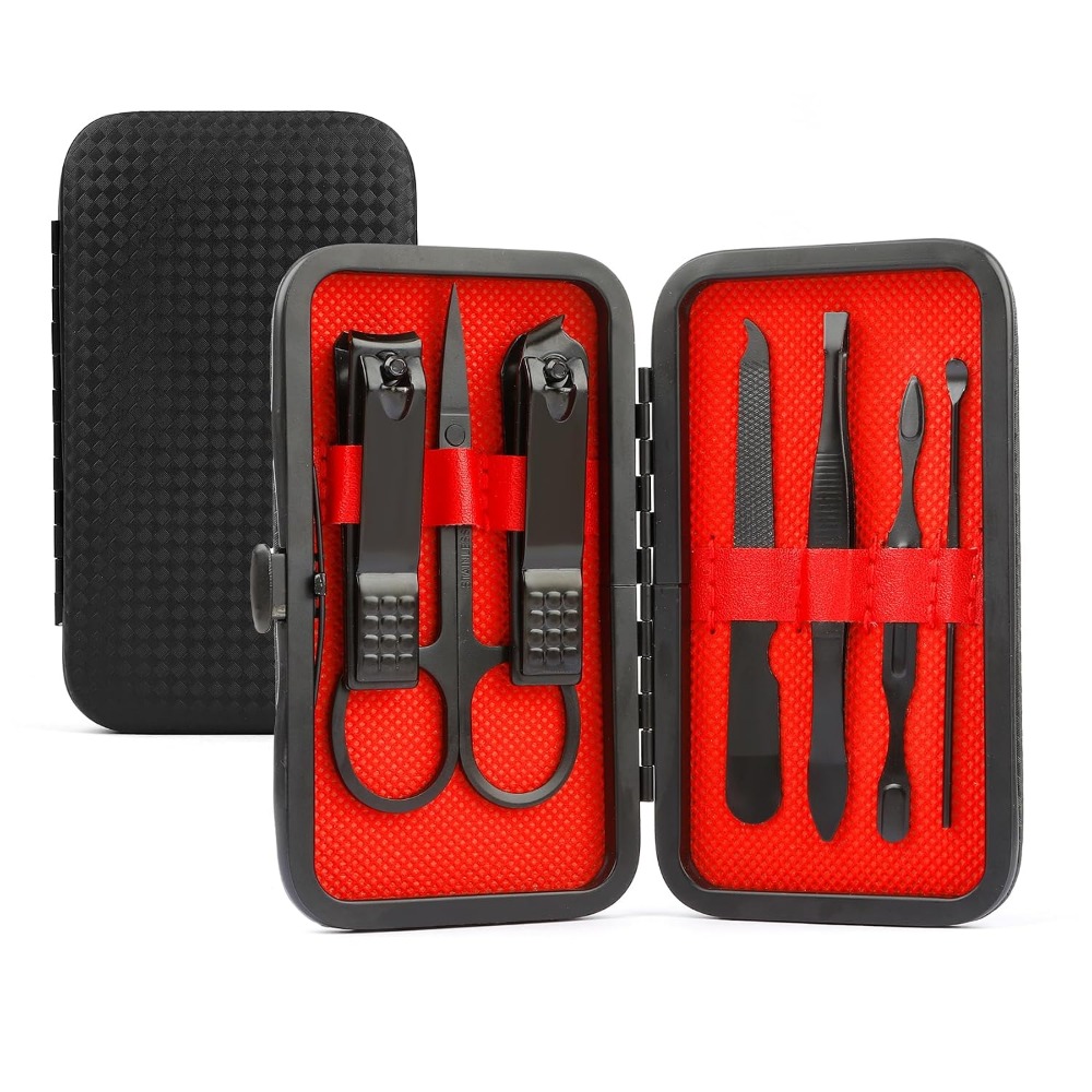 Nail Care Kit Mens - طقم مانيكير 8 في 1 للرجال: