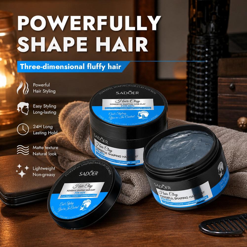 طين تصفيف الشعر غير لامع، قوي  - مراجعة Men'S Grooming Daily وسعره