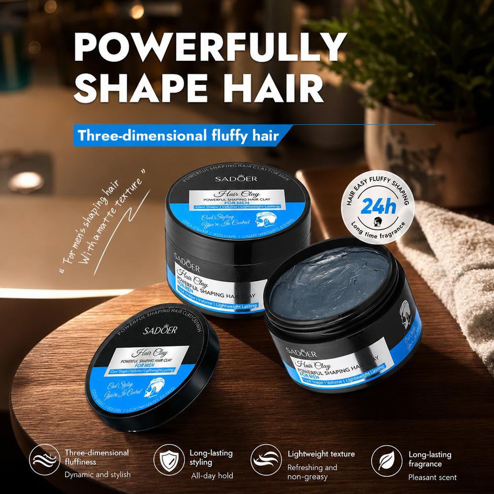 طين تصفيف الشعر غير لامع، قوي  - مراجعة Men'S Grooming Daily وسعره