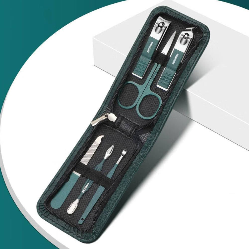 مجموعة مقصات أظافر 6/10 قطع، أ - مراجعة Nail Care Kit Mens وسعره