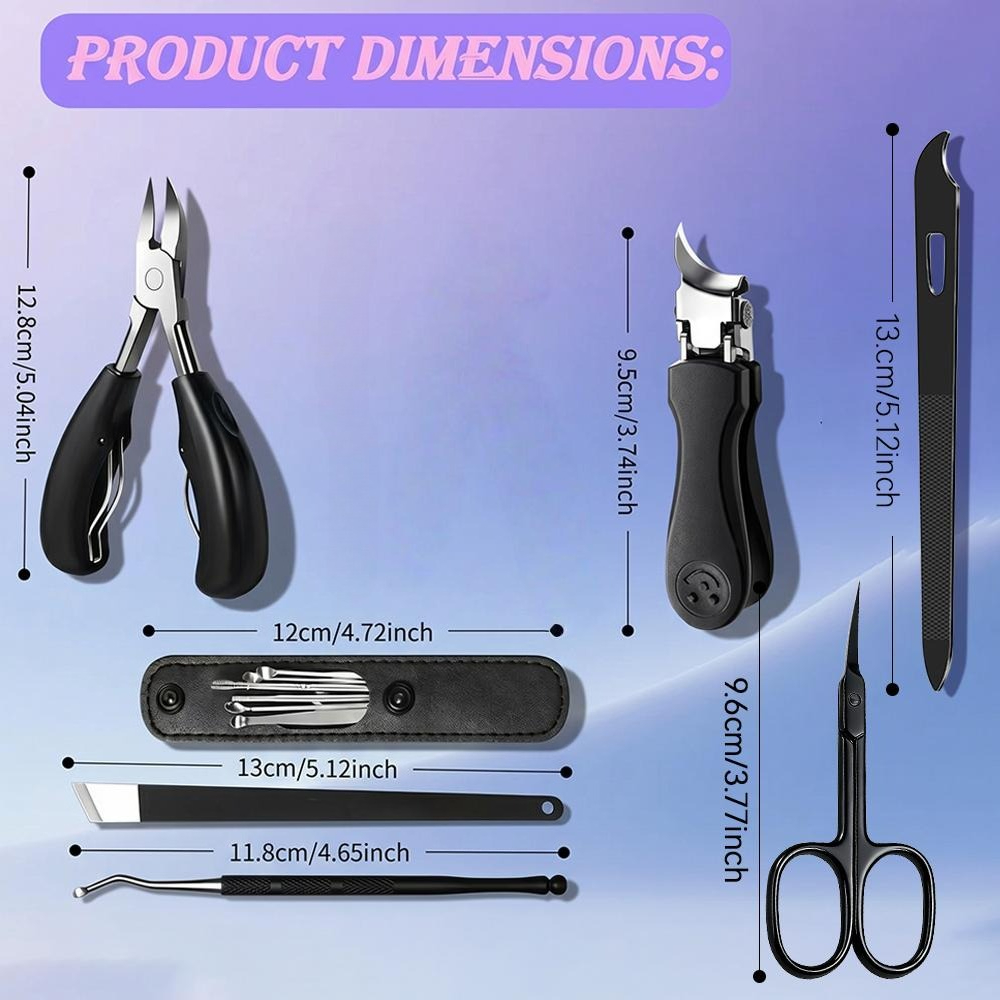 مجموعة العناية الاحترافية بالأ - مراجعة Nail Care Kit Mens وسعره