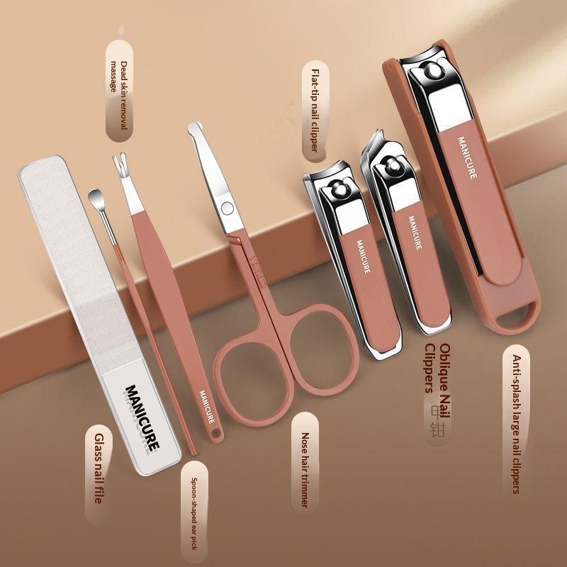 مجموعة أدوات فن الأظافر 7/8 قط - مراجعة Nail Care Kit Mens وسعره