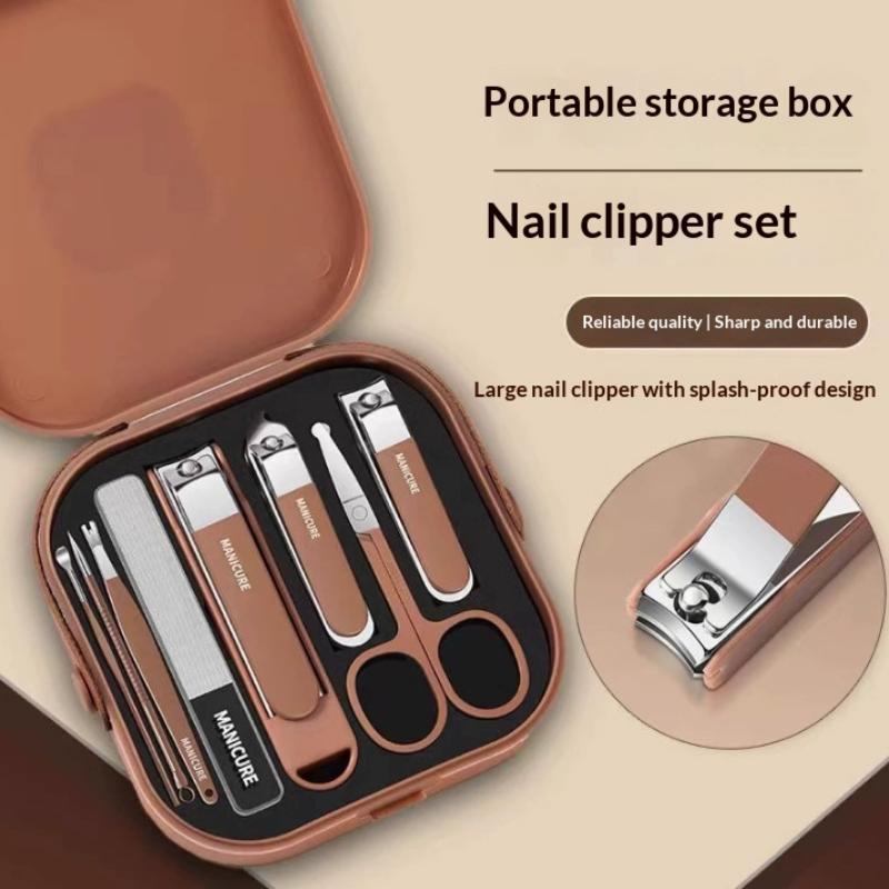 مجموعة أدوات فن الأظافر 7/8 قط - مراجعة Nail Care Kit Mens وسعره